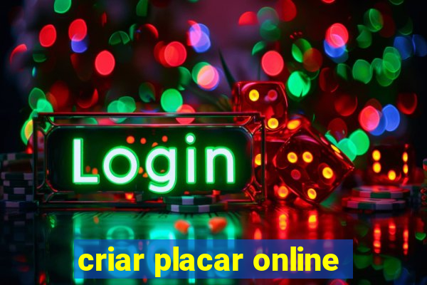 criar placar online